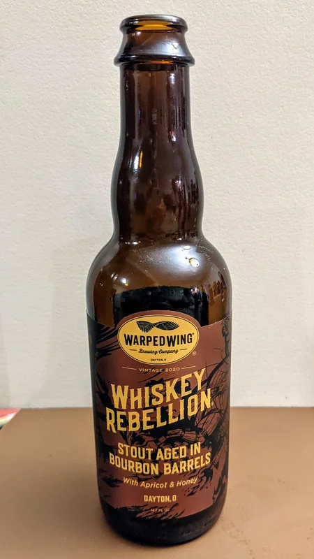 A bottle of American bourbon-style whiskey