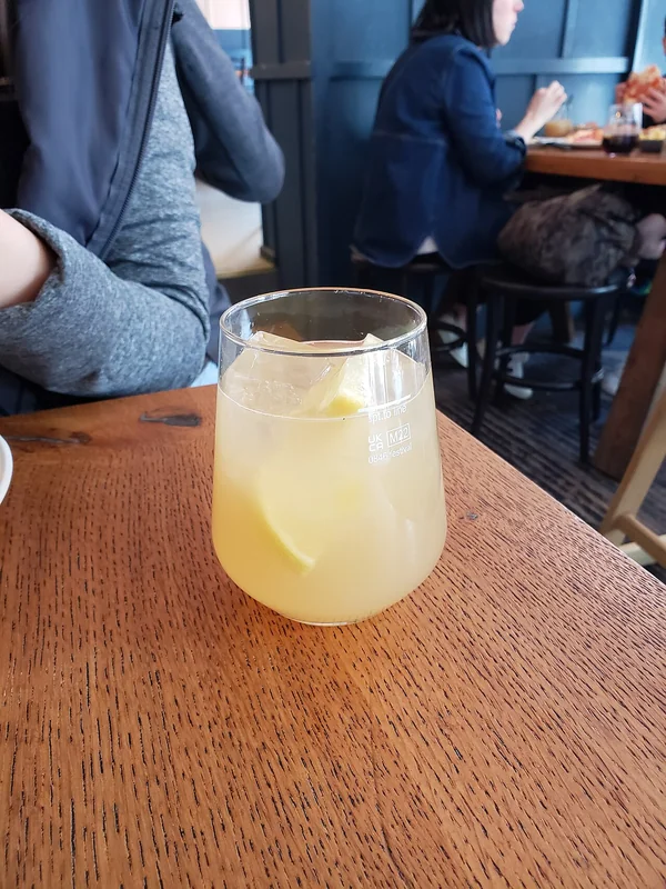 An Italian-style aperitivo spritz cocktail