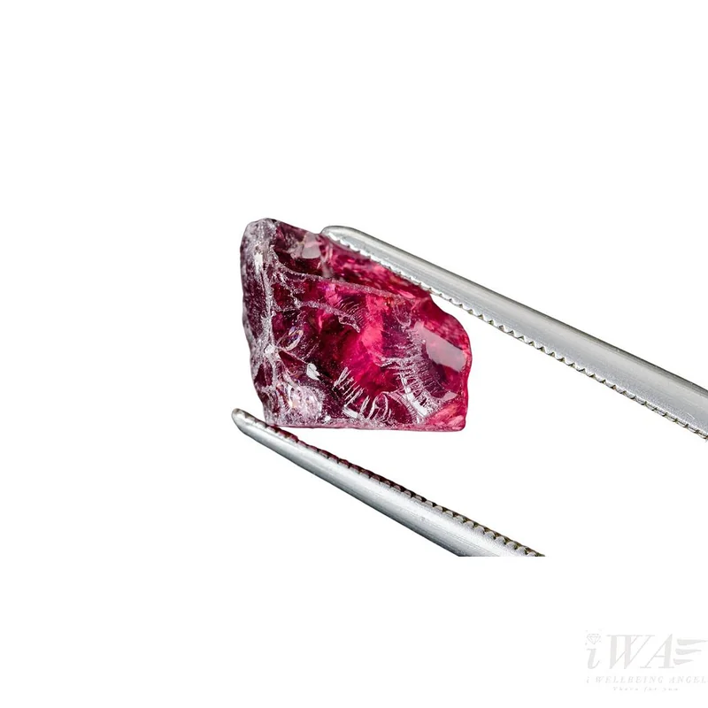 Garnet crystals showing characteristic dodecahedral crystal form and red colour