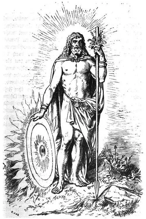 Baldur by Johannes Gehrts, 1901