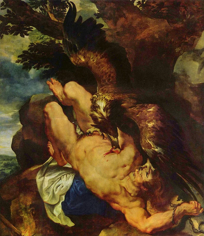 Prometheus Bound by Peter Paul Rubens, c. 1611–1612