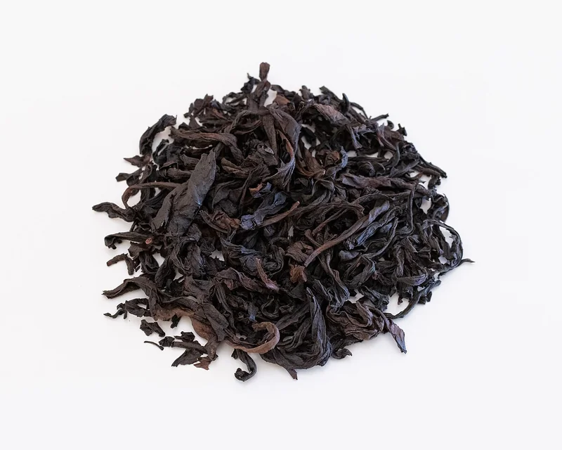 Wuyi Shui Xian rock oolong dry twisted strip leaves