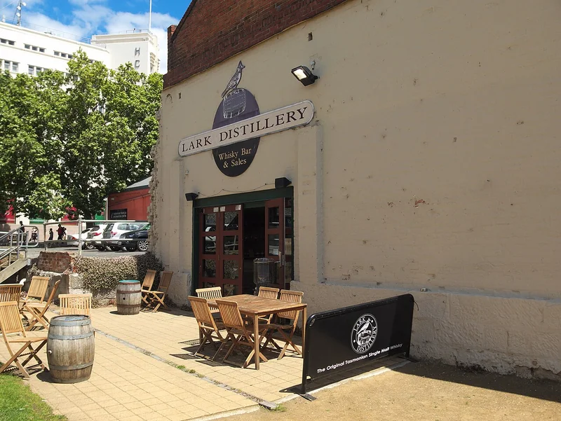 A Tasmanian whisky distillery