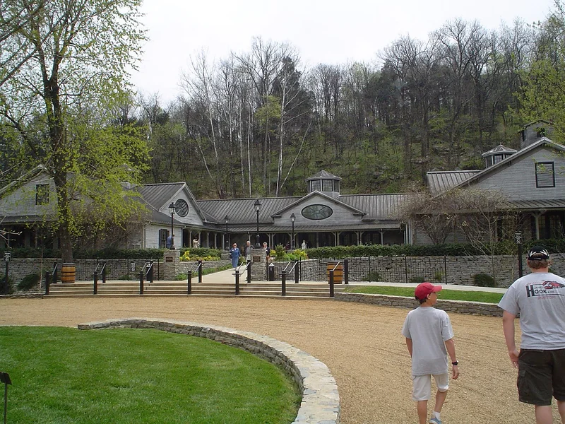 The Jack Daniel's distillery in Lynchburg, Tennessee