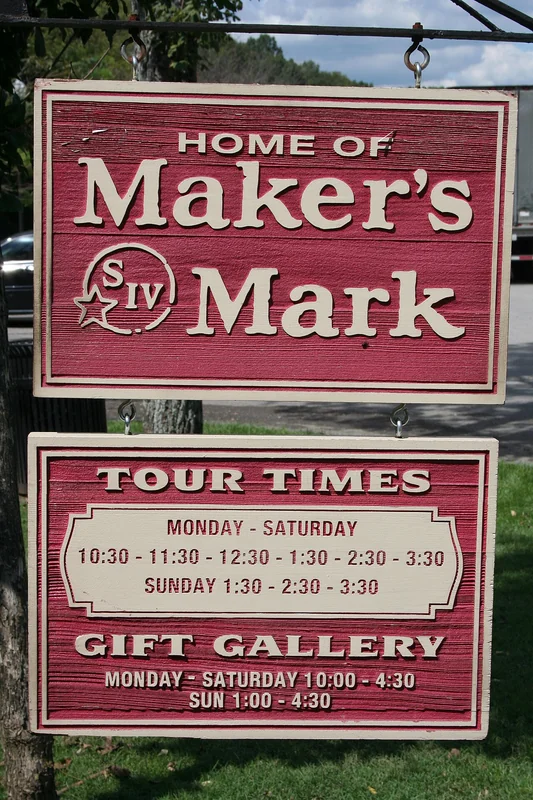 Maker's Mark distillery, a National Historic Landmark in Loretto, Kentucky