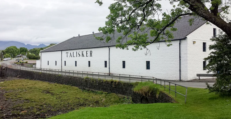 Talisker distillery on the Isle of Skye