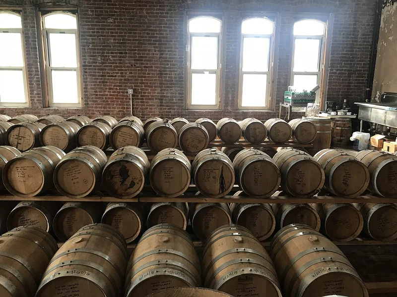 New American white oak barrels
